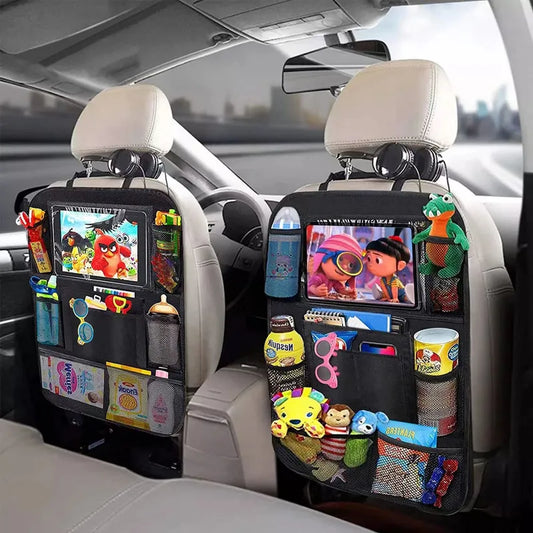 Car Backseat Storage with iPad/Tablet Holder For Kids